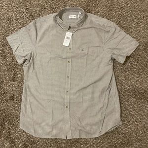 lacoste half sleeves men XL dress shirt